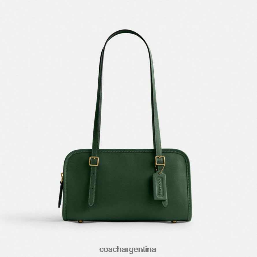 Coach mujer cremallera abatible b4/verde cazador L82882270