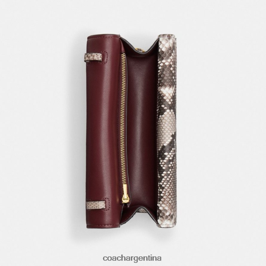 Coach mujer bolso idol 23 en pitón b4/tiza L8288244