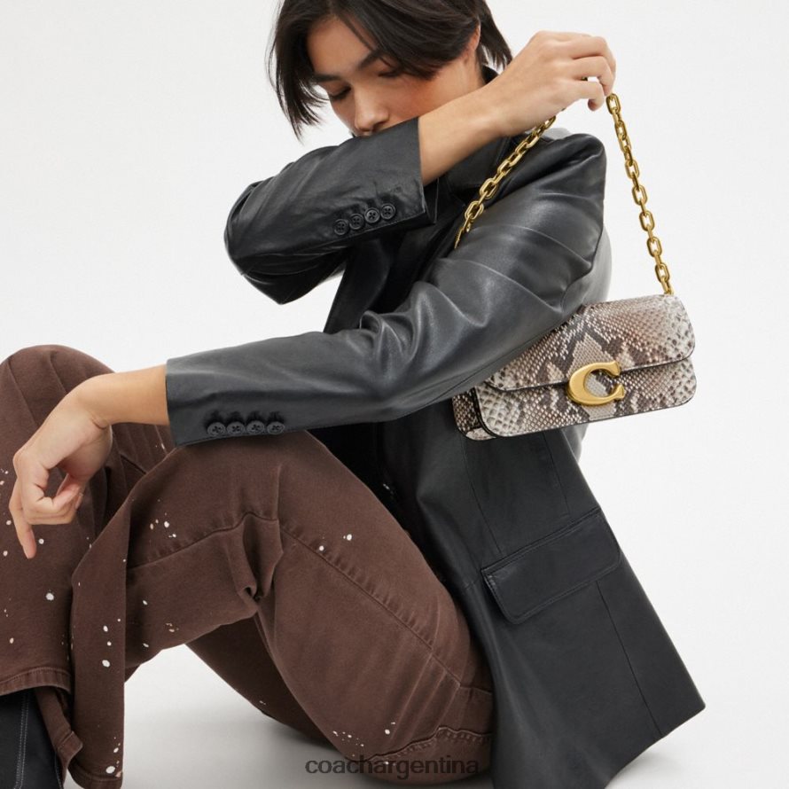 Coach mujer bolso idol 23 en pitón b4/tiza L8288244