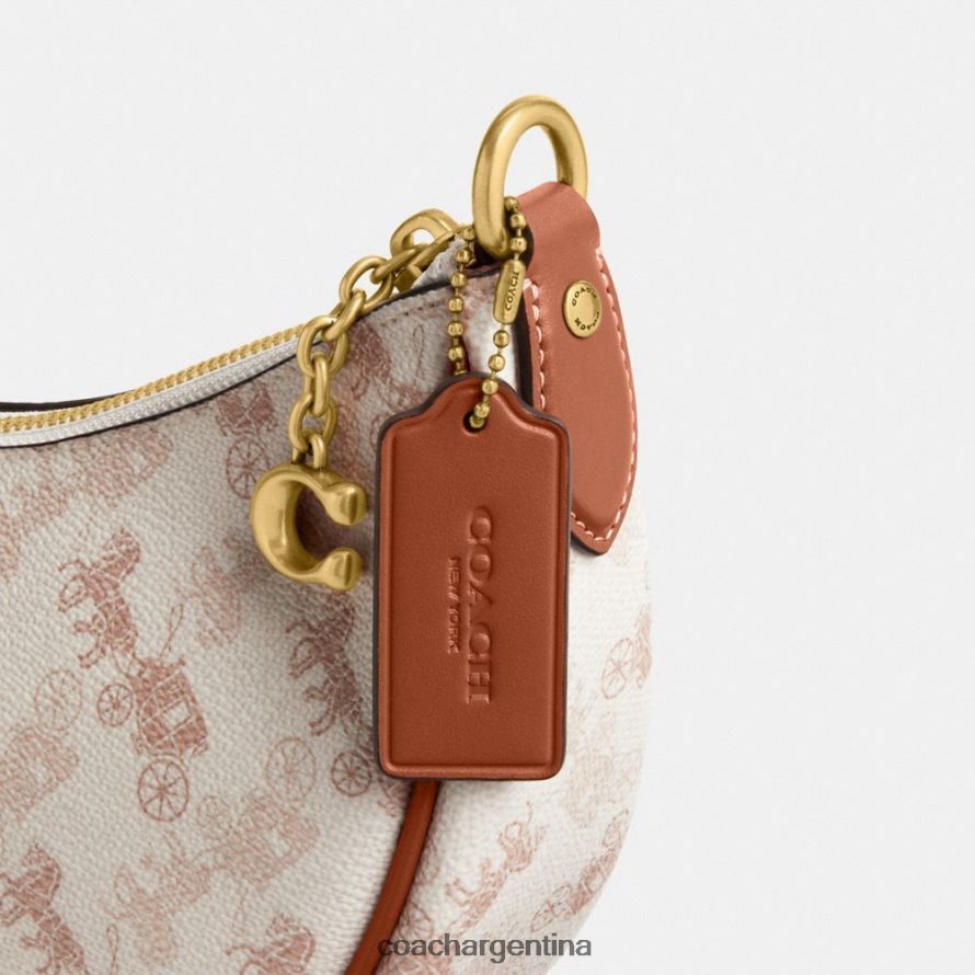 Coach mujer bolso de hombro mira con estampado de caballos y carruajes b4/ámbar bruñido con tiza L8288255