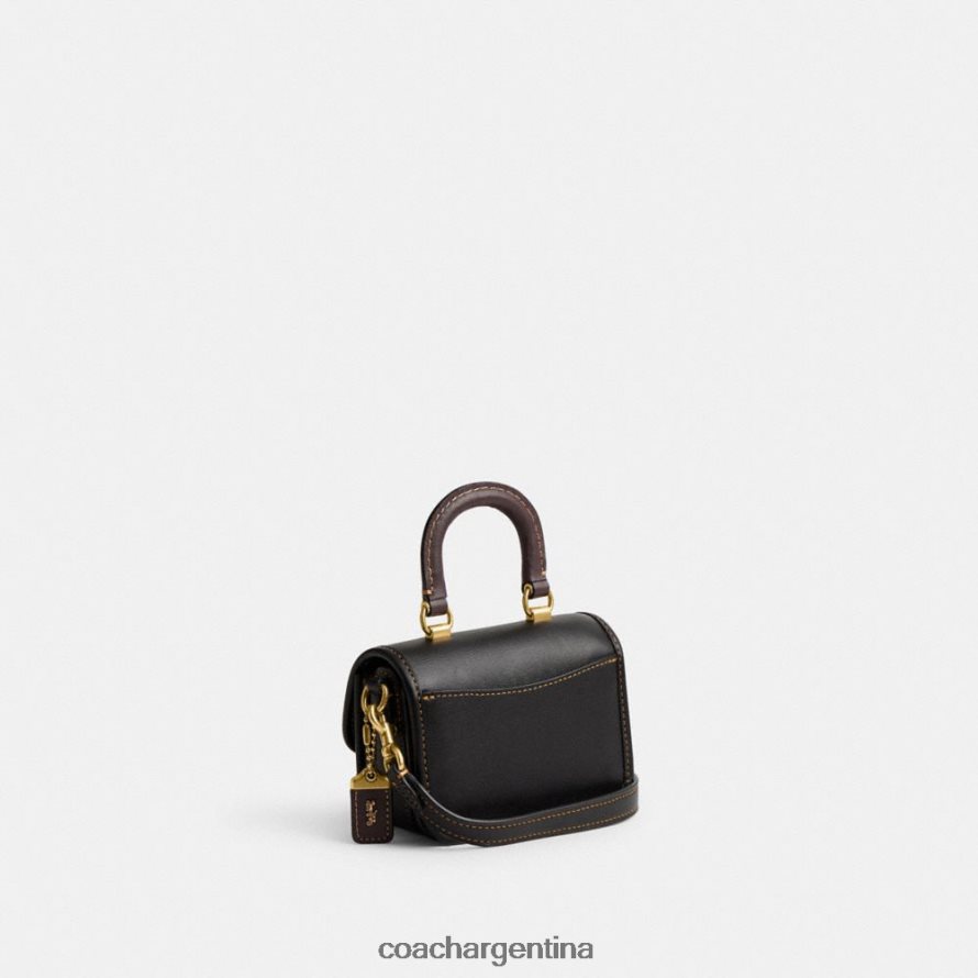 Coach mujer asa superior rogue 12 en bloques de color b4/negro múltiple L8288291