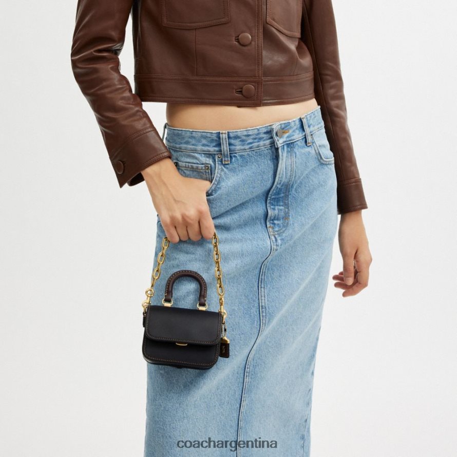 Coach mujer asa superior rogue 12 en bloques de color b4/negro múltiple L8288291