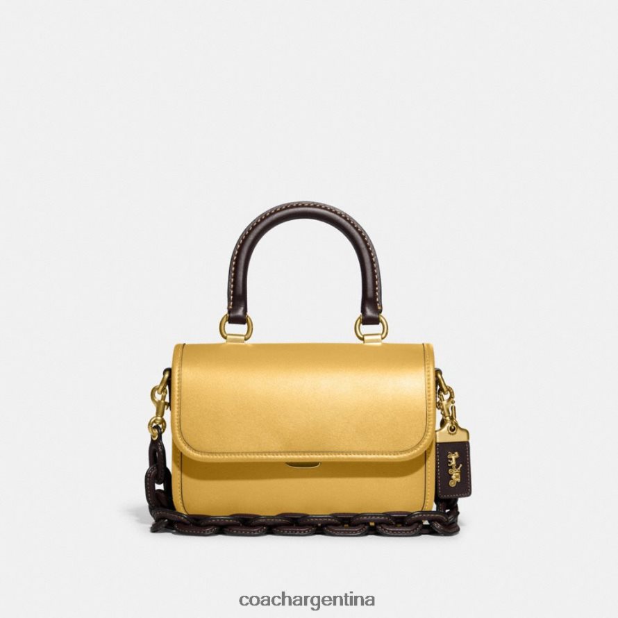 Coach mujer asa superior rogue en bloques de color b4/heno multi L8288288