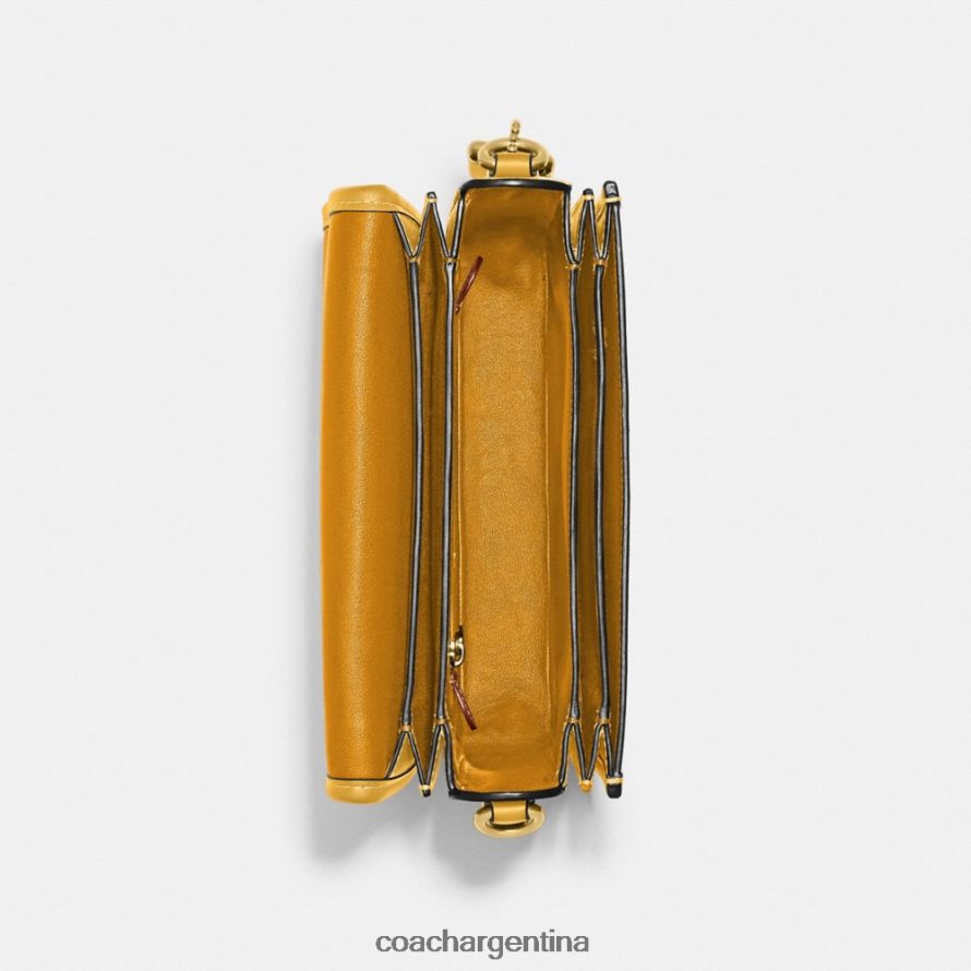 Coach mujer asa superior rogue en bloques de color b4/heno multi L8288288