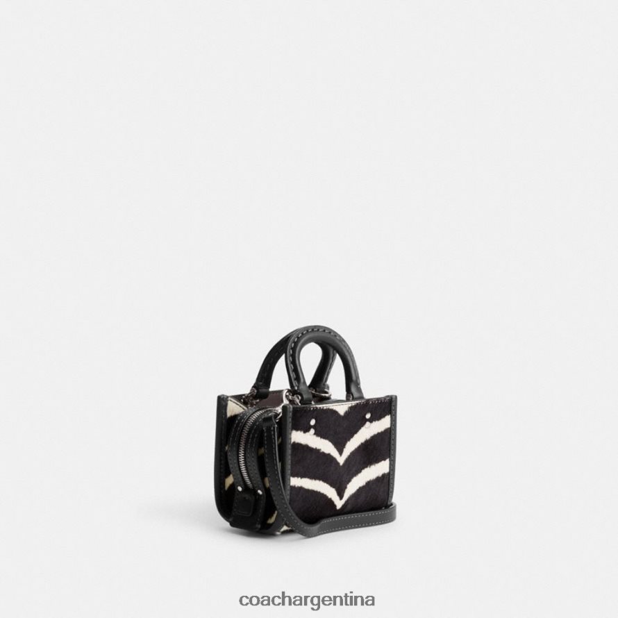 Coach mujer pícaro 12 con estampado de cebra izq/cebra L8288292