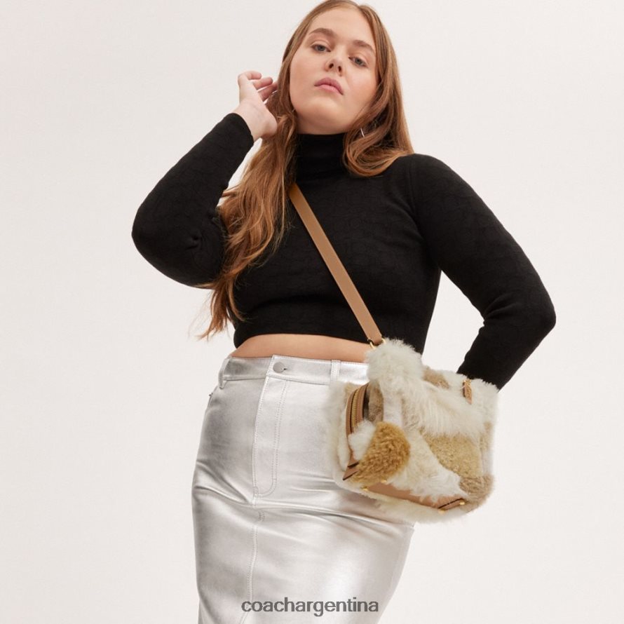 Coach mujer pícaro 20 con mosaico b4/natural múltiple L8288287