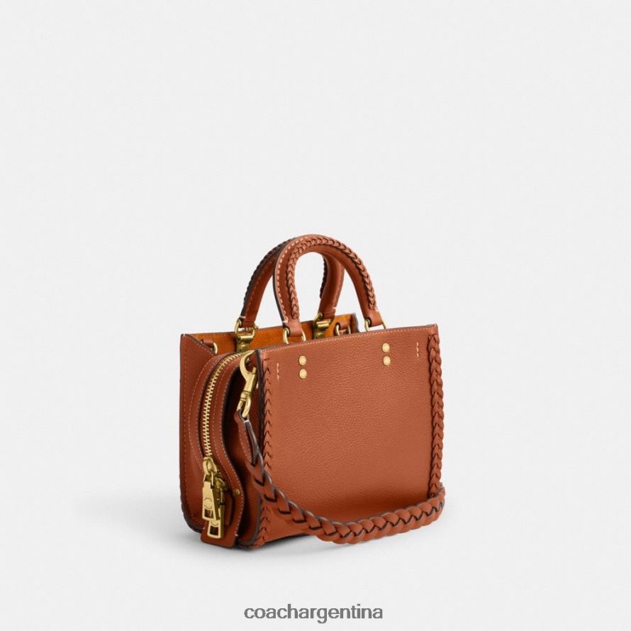 Coach mujer pícaro 20 con trenza b4/ámbar bruñido L8288277