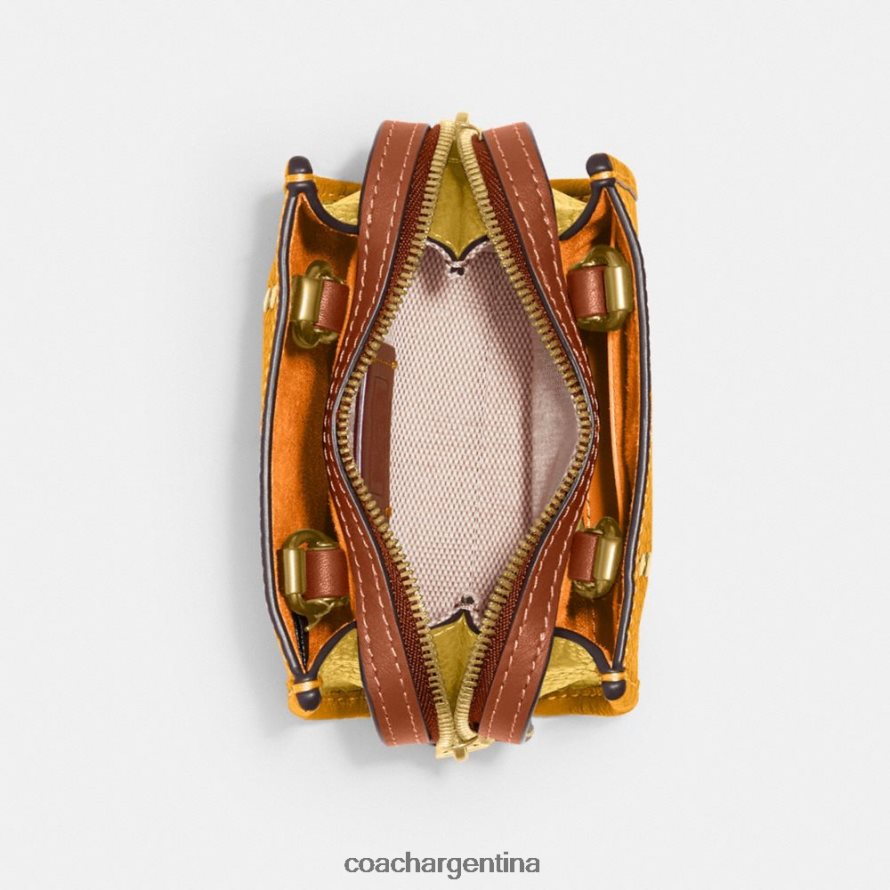 Coach mujer rogue 12 en cuero regenerativo con bloques de color b4/ranúnculo multi L8288296