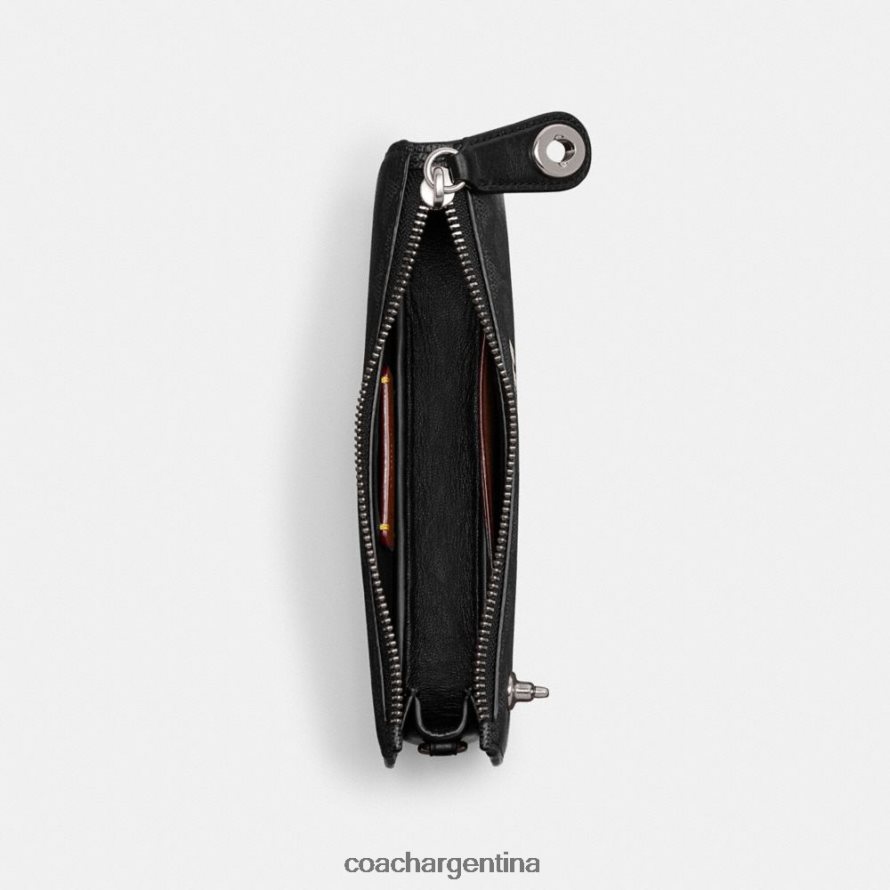 Coach mujer bolso de hombro lil nas x drop penn en lona exclusiva izq/izq/gatito lockup negro L8288262