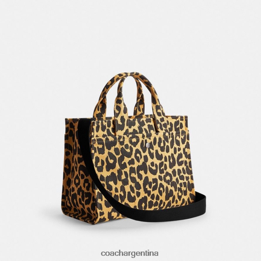 Coach mujer bolso cargo con estampado de leopardo lh/leopardo L82882293