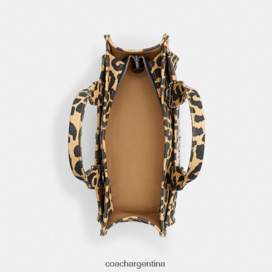 Coach mujer bolso cargo con estampado de leopardo lh/leopardo L82882293