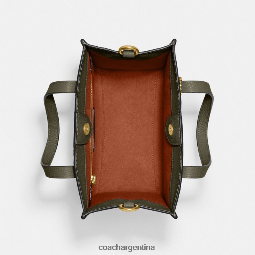 Coach mujer bolso de campo 22 b4/verde militar L82882298