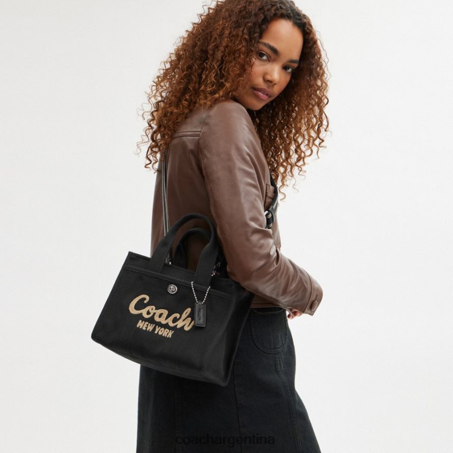 Coach mujer bolso de carga 26 izquierdo/negro L82882286