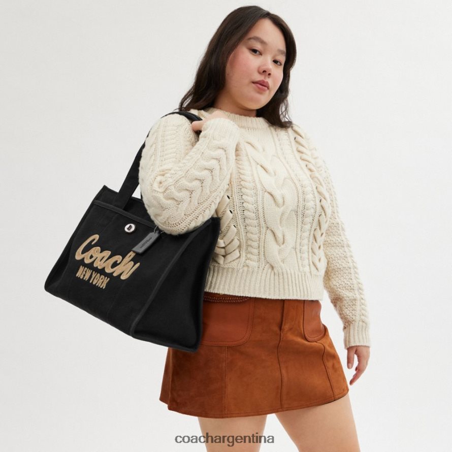 Coach mujer bolso de carga 42 izquierdo/negro L82882295