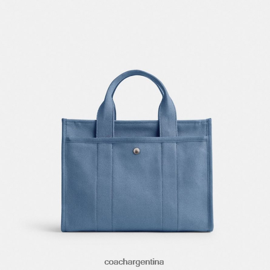 Coach mujer bolso de carga izq/azul pizarra L82882291
