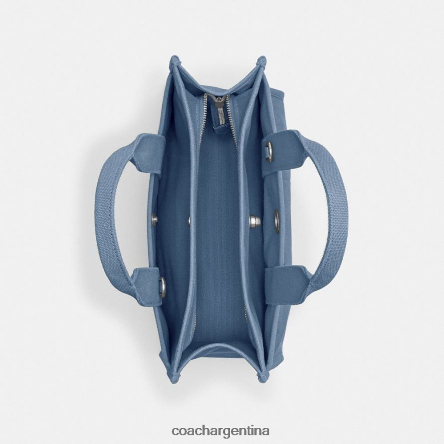 Coach mujer bolso de carga izq/azul pizarra L82882291