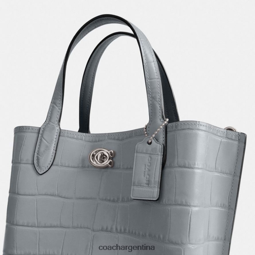 Coach mujer bolso de sauce 24 izq/gris azul multi L82882290