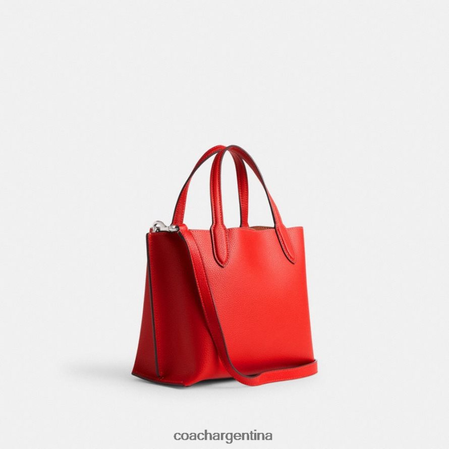 Coach mujer bolso tote 24 de sauce con colgante de corazón izq/rojo deportivo L82882283