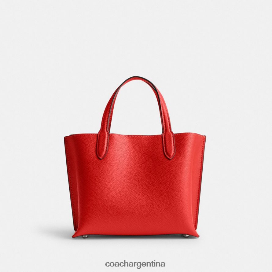 Coach mujer bolso tote 24 de sauce con colgante de corazón izq/rojo deportivo L82882283