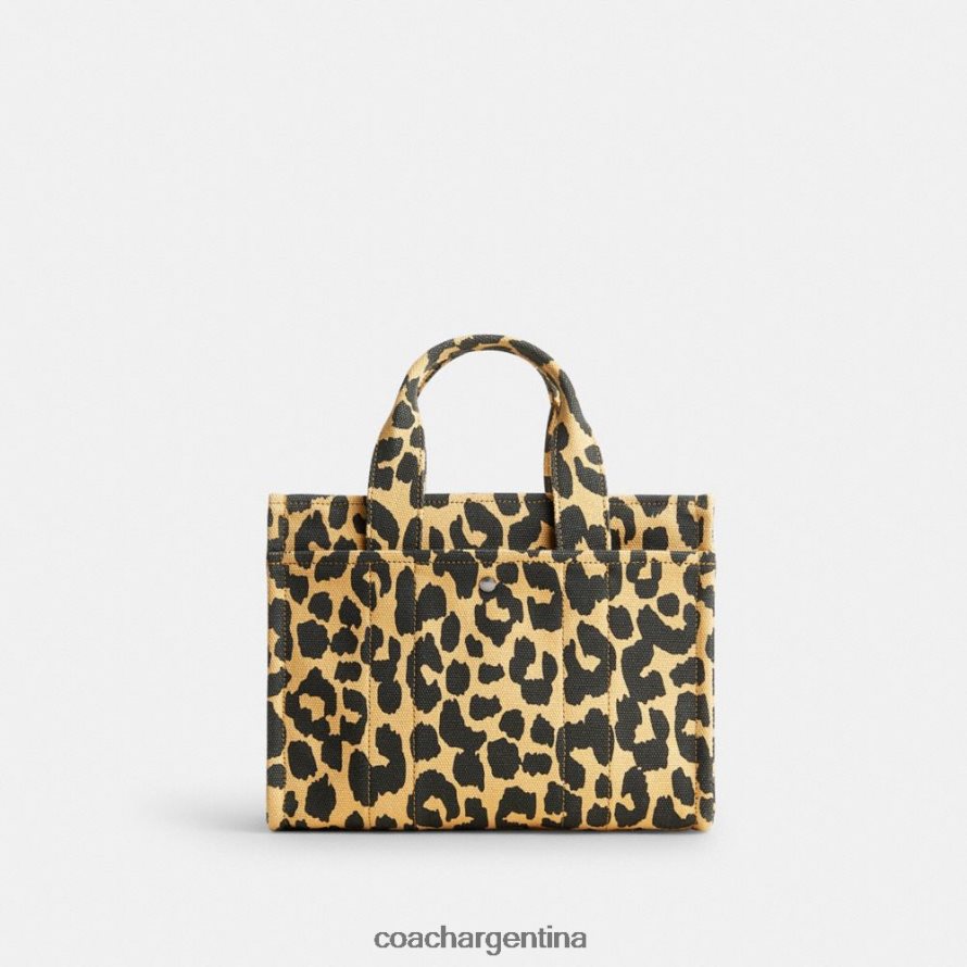 Coach mujer bolso tote cargo 26 con estampado de leopardo lh/leopardo L82882292