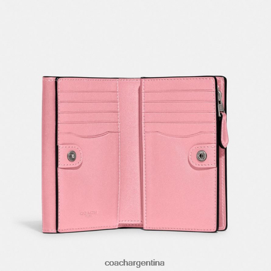 Coach mujer cartera mediana de estudio lh/flor rosa L82882334