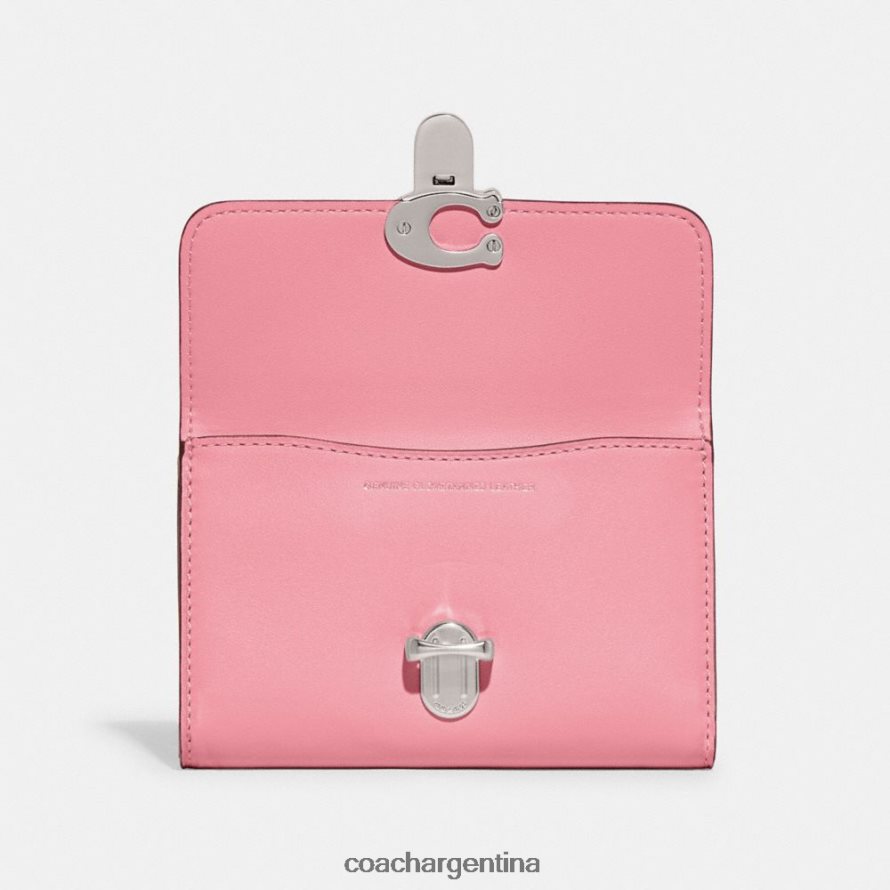 Coach mujer cartera mediana de estudio lh/flor rosa L82882334