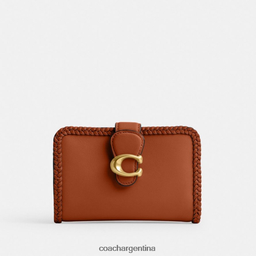 Coach mujer cartera mediana tabby con trenza b4/ámbar bruñido L82882333