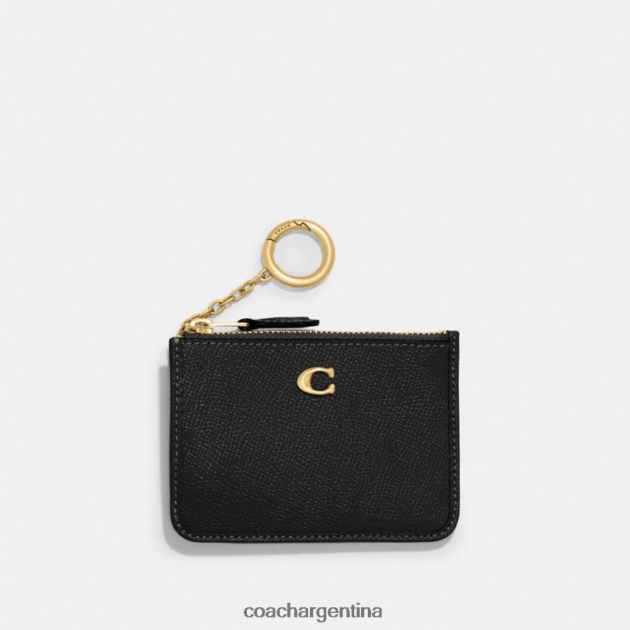 Coach mujer estuche de identificación mini delgado b4/negro L82882336