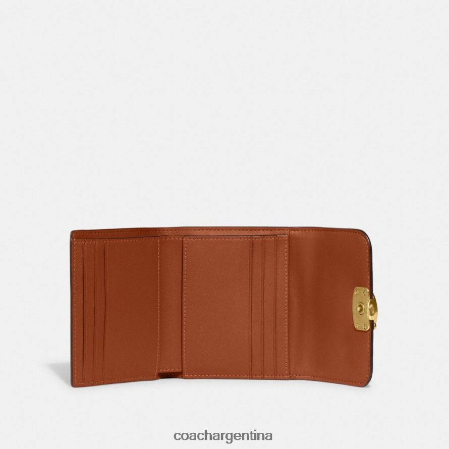 Coach mujer billetera bandido izq/azul descolorido L82882359