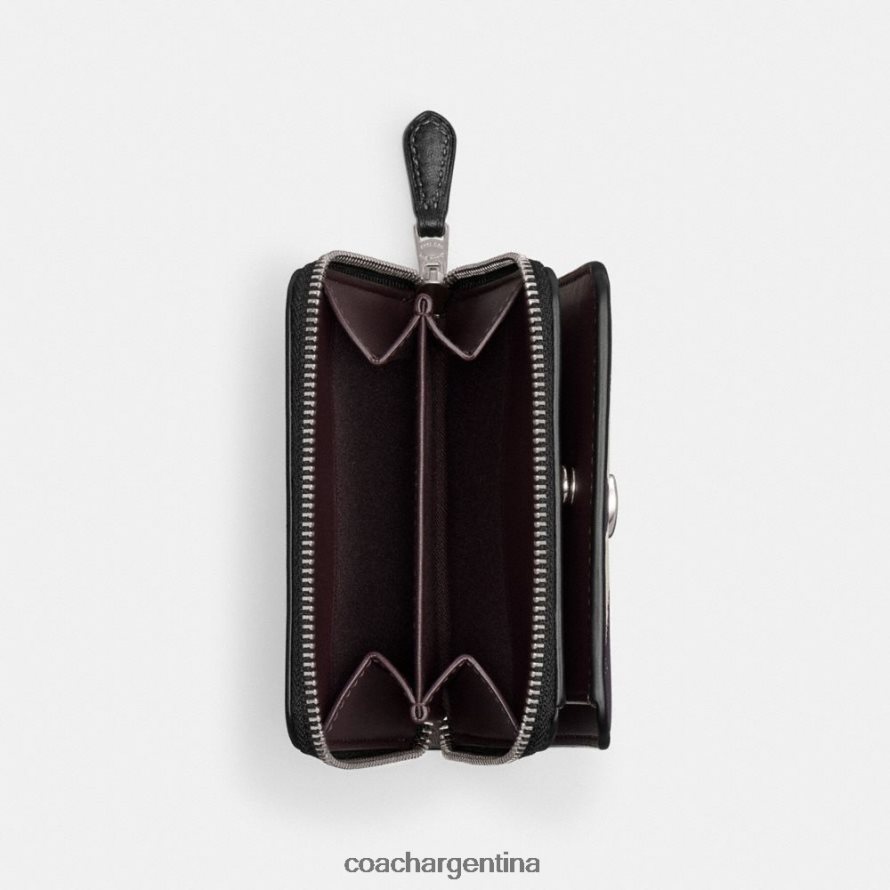 Coach mujer billetera con estampado de cebra izq/cebra L82882355