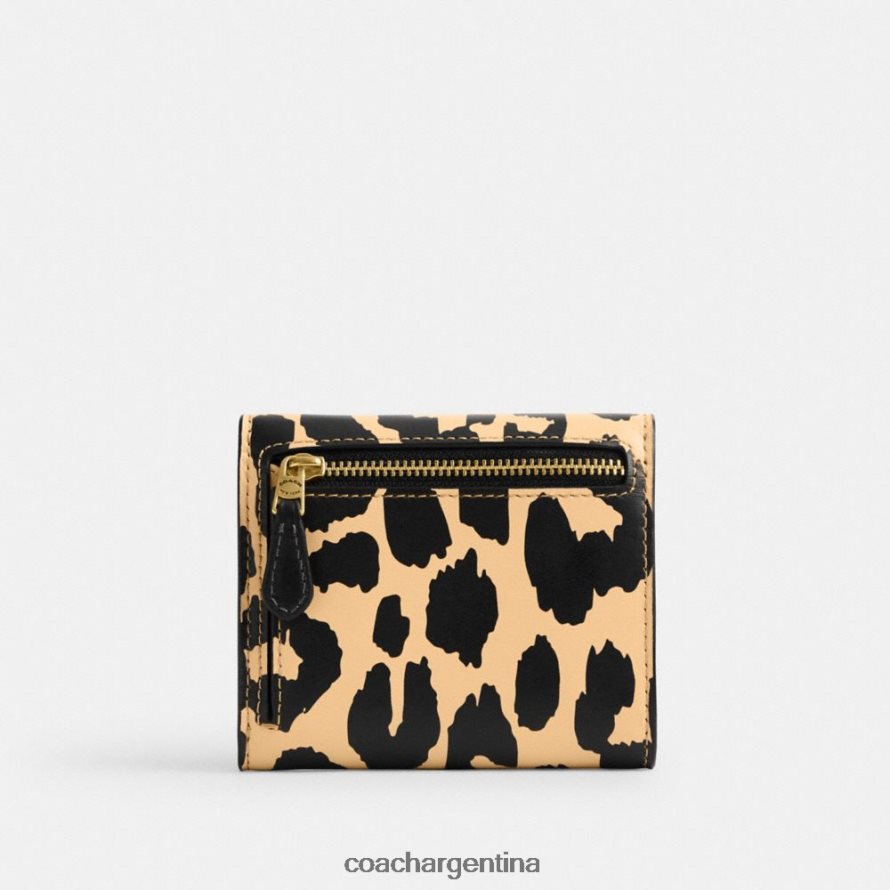Coach mujer cartera pequeña wyn con estampado de leopardo b4/leopardo L82882354