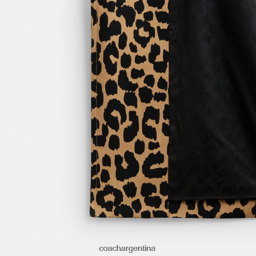 Coach mujer gabardina oversize de leopardo leopardo L82882437