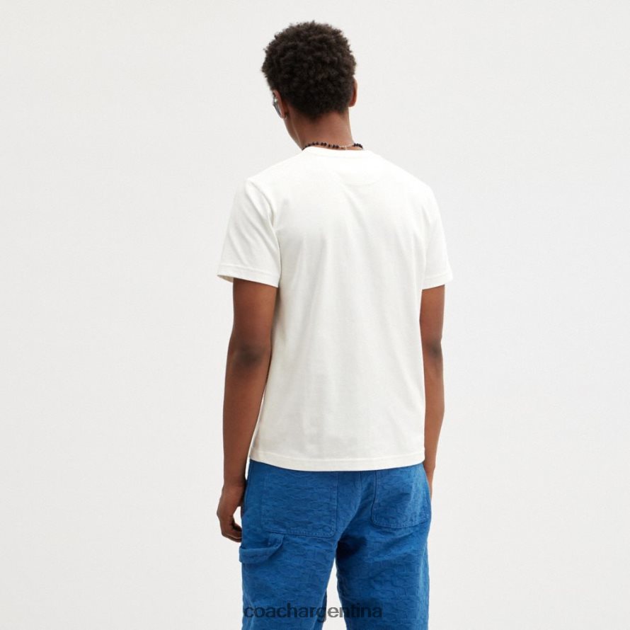 Coach mujer camiseta del caballo y el carruaje blanco. L82882493