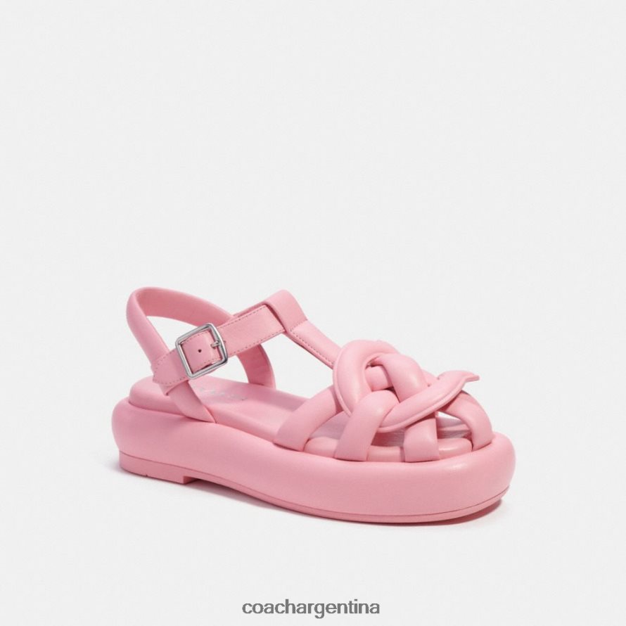 Coach mujer sandalia penney flor rosa L82882424