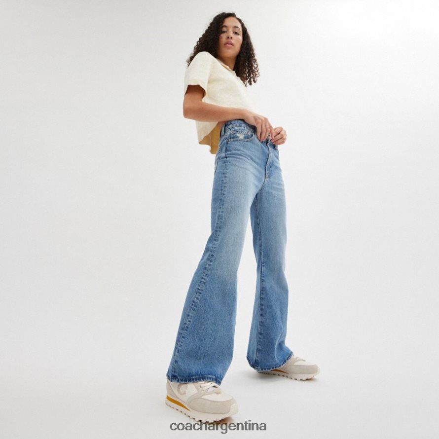 Coach mujer zapatilla de deporte vapor/tiza L82882400