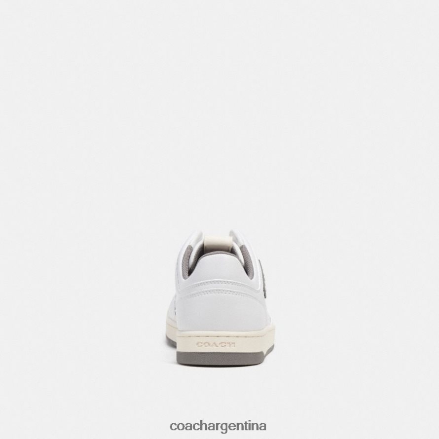 Coach mujer zapatillas bajas c201 gris jaspeado/blanco óptico L82882406
